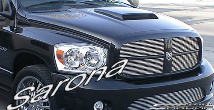 Custom Dodge Ram  Truck Hood Scoop (2002 - 2016) - $199.00 (Part #DG-005-HS)